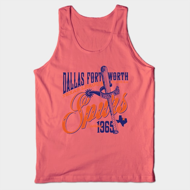 Dallas Spurs Tank Top by MindsparkCreative